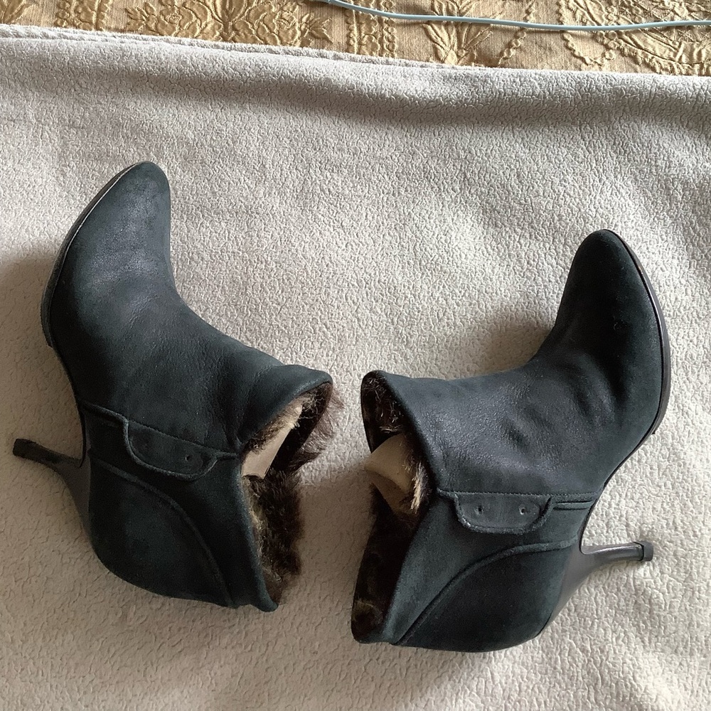 Celine Fur Lined Ladies Bootie - Picture 5 of 16